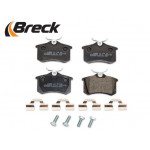 BRECK Bremsbelagsatz, Scheibenbremse